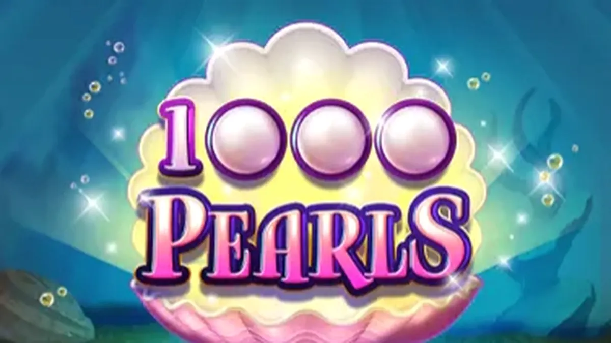 Tampilan visual slot 1000 Pearls dengan tema bawah laut